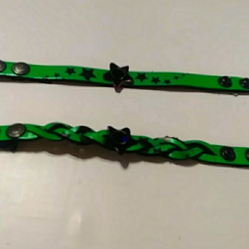 Leather bracelets